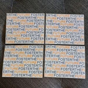 Foster The People Stickers - Foster The Future 2012 Torches Tour 4x3.5" Set Of 4